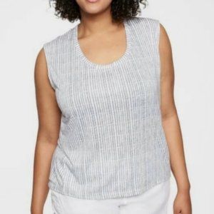 Athleta Striped Breezy Muscle Tee Size XS